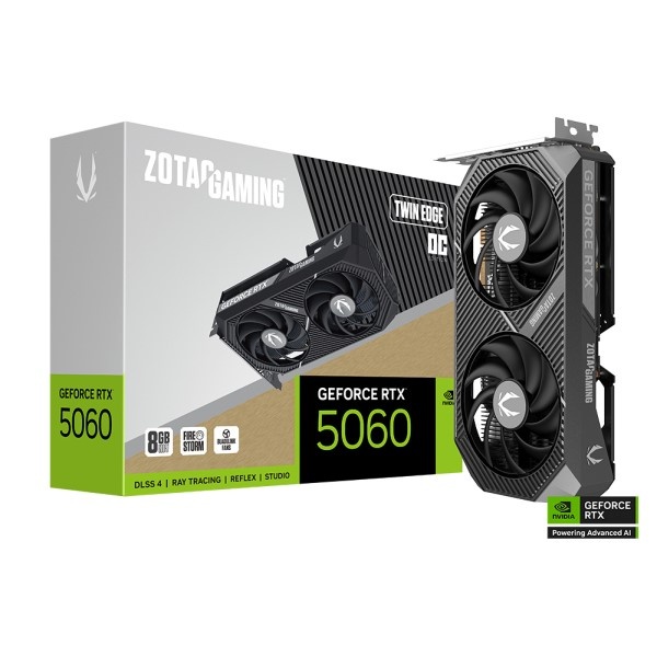 [ZOTAC] GAMING 지포스 RTX 5060 Twin Edge OC D7 8GB