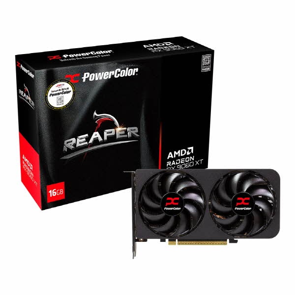 [PowerColor] 라데온 RX 9060 XT REAPER D6 16GB 대원씨티에스