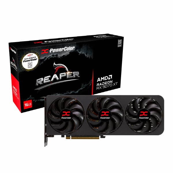 [PowerColor] 라데온 RX 9070 XT REAPER D6 16GB 대원씨티에스