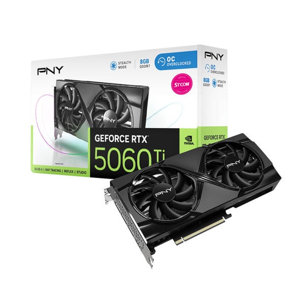 [PNY] 지포스 RTX 5060 Ti OC D7 8GB Dual Fan STCOM