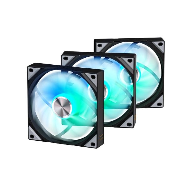 [TRYX] ROTA SL ARGB 리버스 120 [시스템쿨러/120mm]  [3PACK] [블랙]