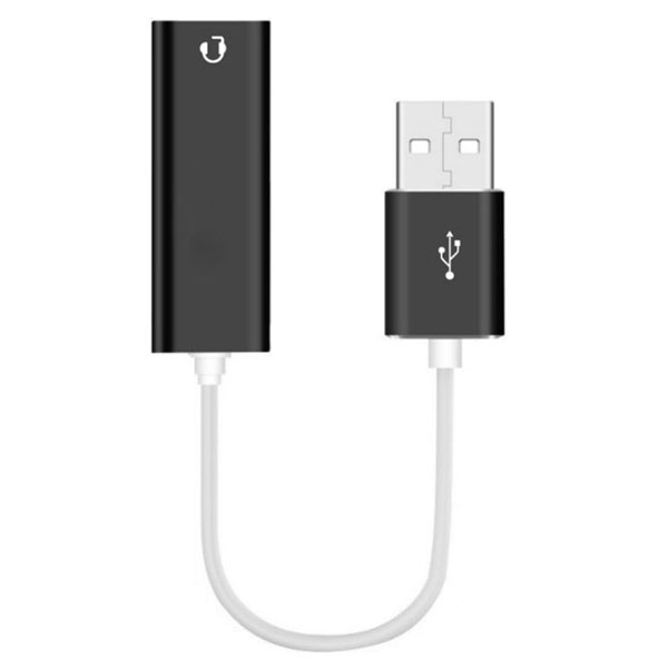 [티테크놀로지] USB Virtual 7.1 채널 사운드카드 케이블형 4극 [T-USOUND-4P]
