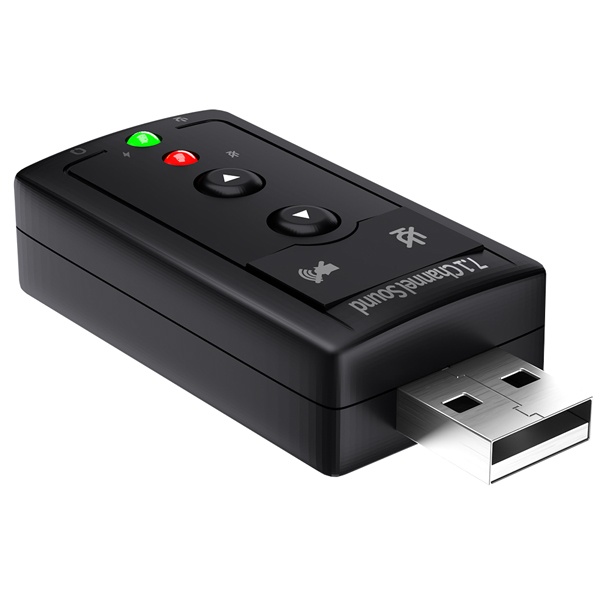 [MBF] USB Virtual7.1 Channel 사운드카드 [MBF-USB71C]