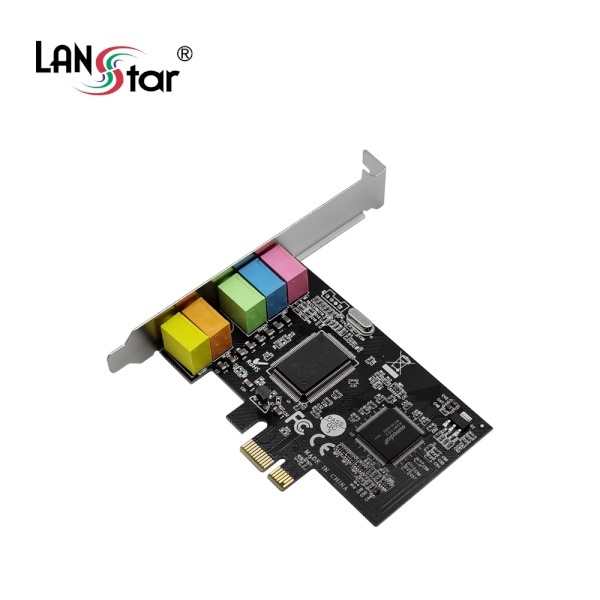[라인업시스템] 랜스타 LS-EX51CHN  PCI-e 5.1채널 사운드카드