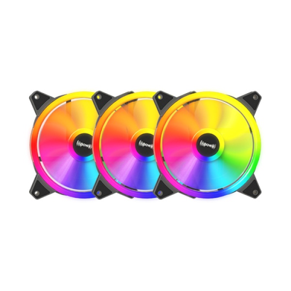 [Topower] COOLER WING JINI-R2 120 RGB (3PACK/Controller) [시스템쿨러/120Mmm]