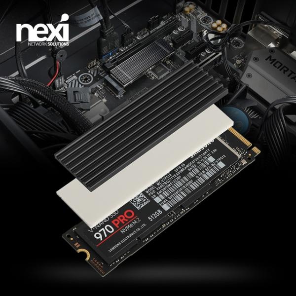 [NEXI] NX-HS03 [NVMe M.2 SSD 방열판] [NX1057] [블랙]