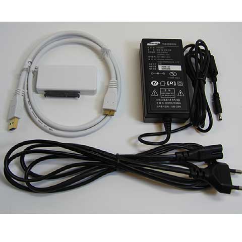 USB 3.0 to SATA Ⅱ 컨버터 (어댑터포함)