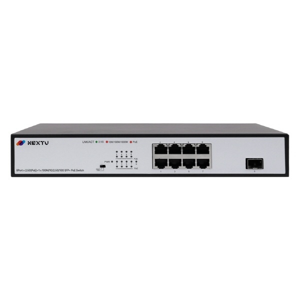 [이지넷유비쿼터스] 이지넷 NEXT-POE8258G-10G [스위칭허브/8포트/2500Mbps/SFP+1포트10G]