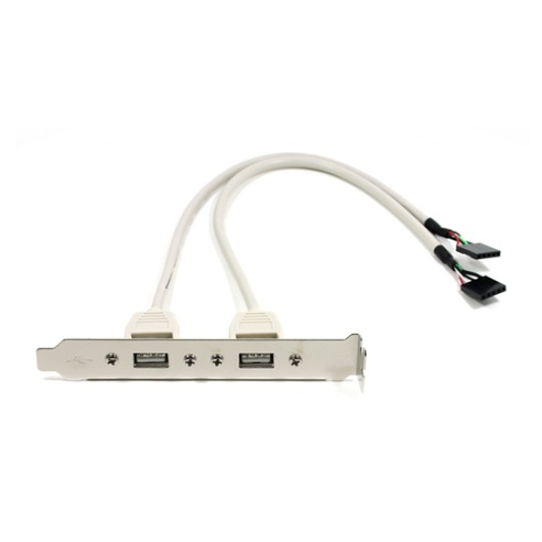 [NEXI] 넥시 USB2.0 확장 브라켓/2Port (NX-USB-BL2P) [NX252]
