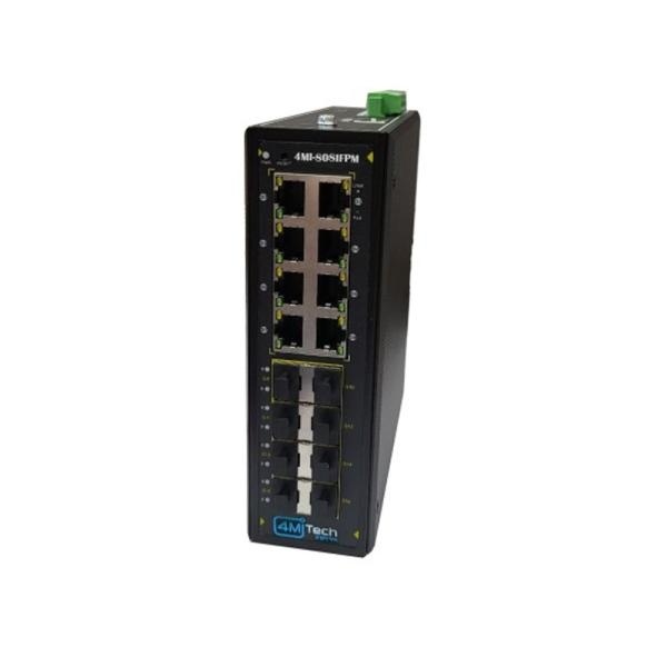 [포엠아이] [4MI] G808IFPM [스위칭허브/10포트/1000Mbps]