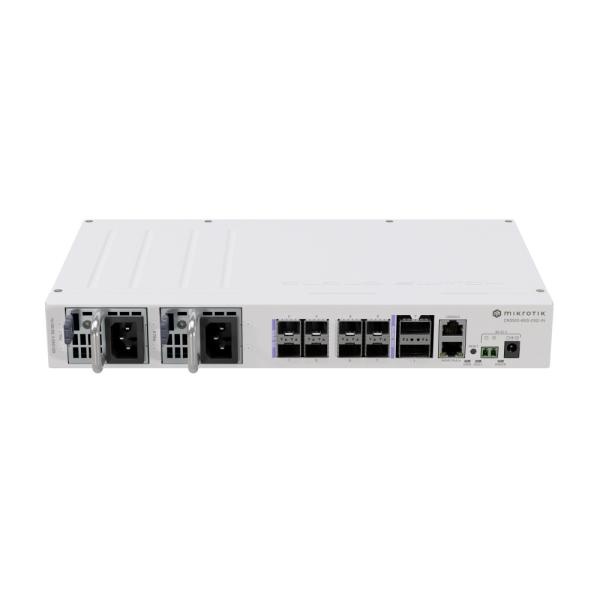 [마이크로틱] MikroTik CRS510-8XS-2XQ-IN [스위칭허브/8포트/25G/SFP28/100G/QSFP/ L3]
