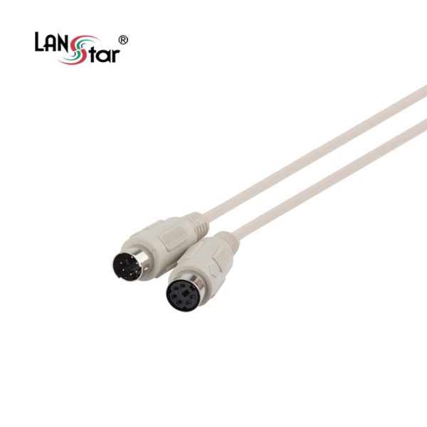 [LANStar] PS/2 to PS/2 M/F 연장케이블,  LS-PS2-6MF-0.15M [0.15m]