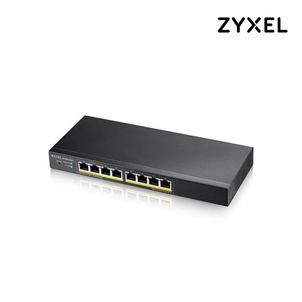 [ZyXEL] GS1915-8EP [스마트스위칭허브/8포트/1000Mbps/PoE+]