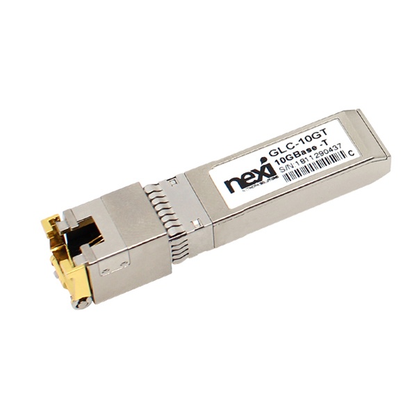 [NEXI] 넥시 SFP to UTP(RJ45), 변환모듈 10Gbps [GLC-10GT] [NX522-1]