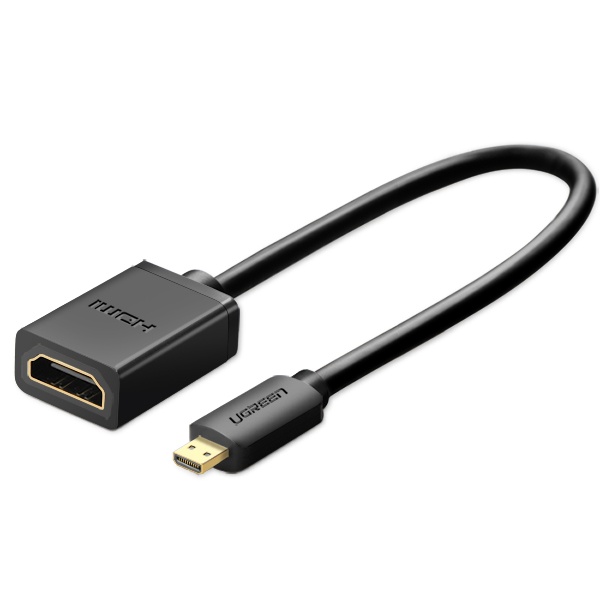 [Ugreen] HDMI to Micro HDMI F/M 변환케이블,  U-20134 [0.22m]