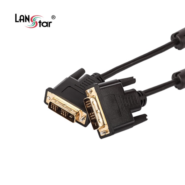 [LANStar] DVI-D 싱글 케이블,  LS-DVI19M-1.8M [1.8m]