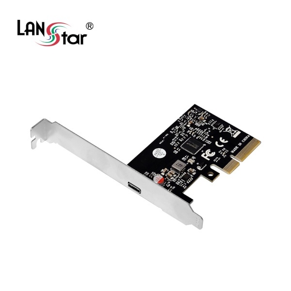 [LANStar] 랜스타 PCIe USB3.2 Type-C 20Gbps 1채널 (C타입 확장카드/PCI-E/1port)  [LS-UCP1]
