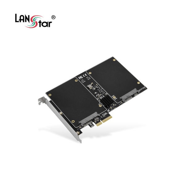 [LANStar] 랜스타 LS-PCIE-RAID (SATA카드/PCI-E/2포트)