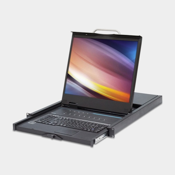 [LEDC] 엘이디씨 48.26cm 16포트 LCD KVM 스위치 [LS916AU]