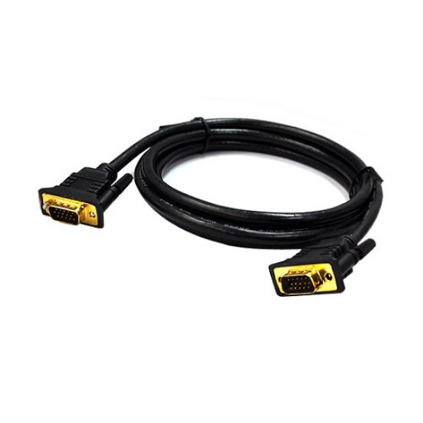 [디옵텍] RGB(VGA) 케이블,  JUSTLINK-VGA-70100 [블랙/10m]