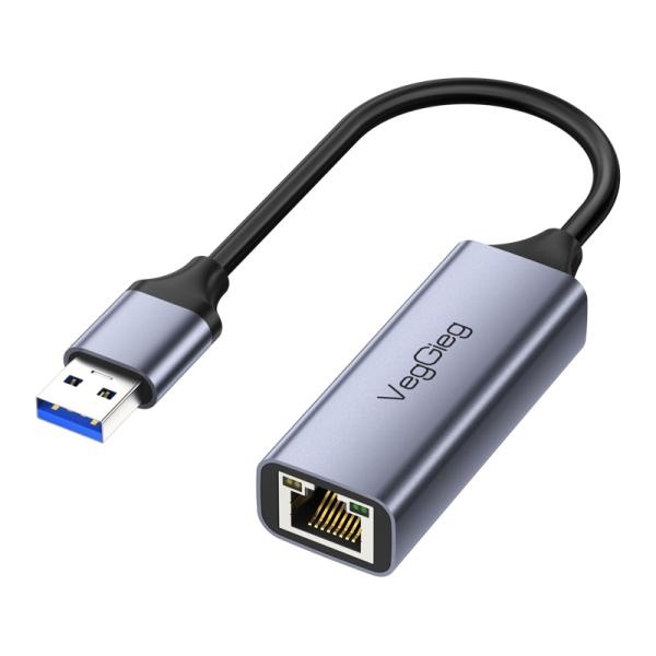[VEGGIEG] W-K306 USB 3.0 LED 기가비트 랜카드 (유선랜카드/USB/1000Mbps)