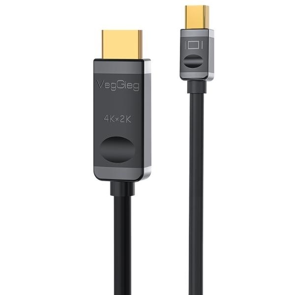 [VEGGIEG] Mini DP to HDMI 4K 케이블  1.5M / V-Z607