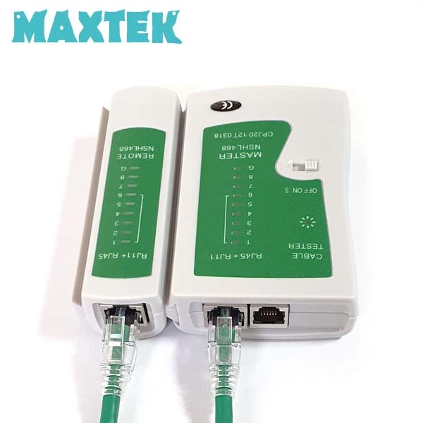 [MAXTEK] 맥스텍 랜케이블 테스터기, 분리형, MT142