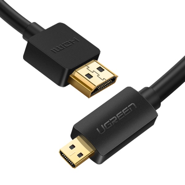 [Ugreen] Micro HDMI to HDMI 2.0 변환케이블,  U-30148 [1m]