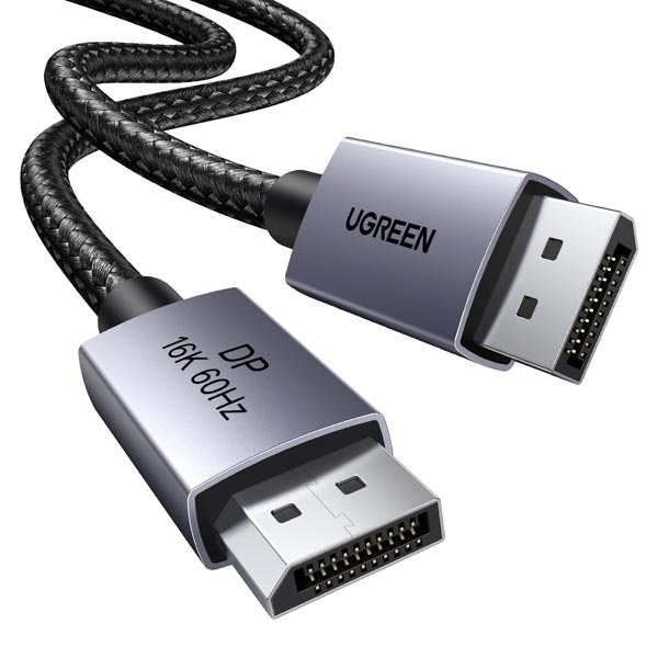 [Ugreen] DisplayPort 2.1 케이블 VESA 16K 60Hz  0.5M / U-55566
