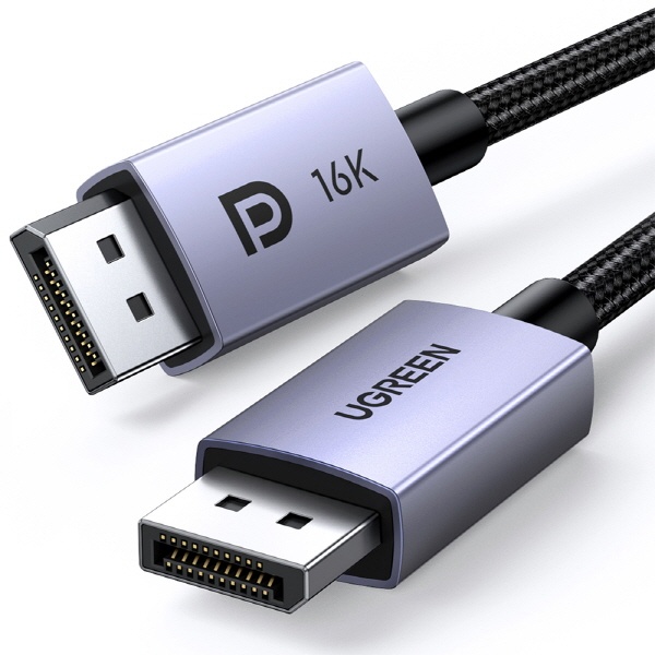 [Ugreen] DisplayPort 2.1 케이블,  U-15383 [1m]