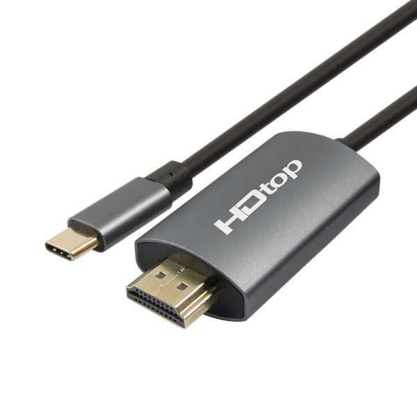 [HDTOP] Type-C 3.1 to HDMI 2.0 미러링 케이블, 넷플릭스지원,  HT-3C017 [3m]