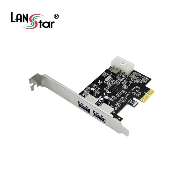 [LANStar] 랜스타 LS-PCIE-EX302-N (USB3.0카드/PCI-E/2포트)