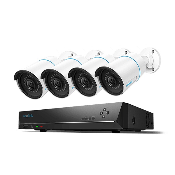 [리오링크] 리오링크 RLK8-510B4-A (NVR 1대 + RLC-510A 4대) 500만화소 PoE IP카메라 4대 세트 [2TB 하드포함]