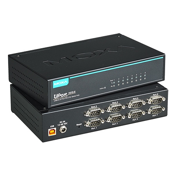 [MOXA] 목사 USB to RS232 컨버터, 8포트 [UPort1610-8]