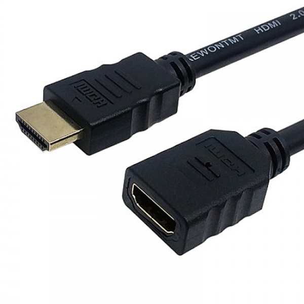 [대원TMT] HDMI to HDMI 2.0 M/F 연장케이블,  DW-HDMI20F-3M [3m]