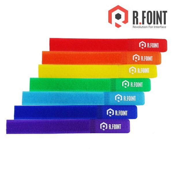 [R.FOINT] 알포인트 케이블타이, RF042 [중/20mm] [7색]