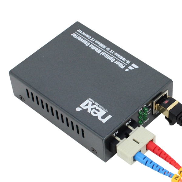 [NEXI] 넥시 NX-FC200-SCM 광컨버터 [100Mbps/SC/멀티]  [NX526]