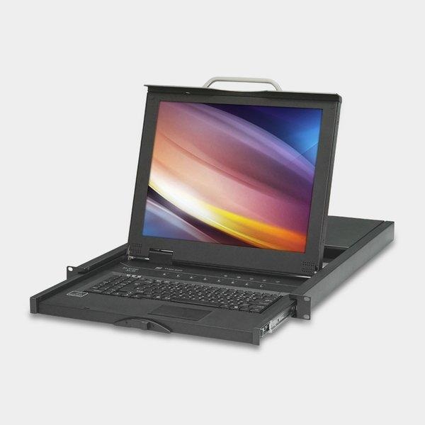 [LEDC] 엘이디씨 43.18cm 8포트 LCD KVM 스위치 [LS708AU]