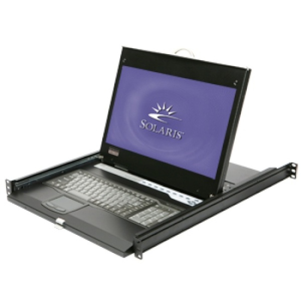 [REXTRON] 시스라인 43.94cm LCD KVM 스위치 COMBO 16:1  [HWUSF-116D]