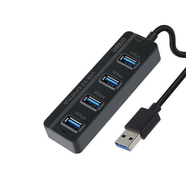 [Ytek] YT-U3H1 (USB허브/4포트)  ▶ [무전원/USB3.0] ◀