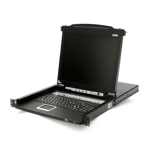 [ATEN] 에이텐 48.26cm LCD KVMP 스위치 8:1 USB허브  [CL5708N]