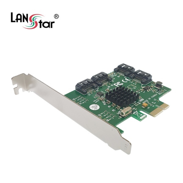 [LANStar] 랜스타 LS-PCIE-4SATA (SATA카드/PCI-E/4포트)