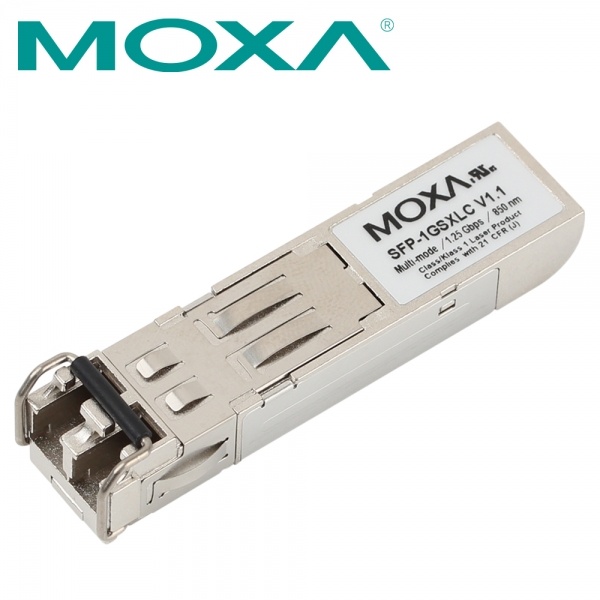 [MOXA] 기가비트 멀티모드 SFP 광 모듈 LC타입/850nm/550m [SFP-1GSXLC]