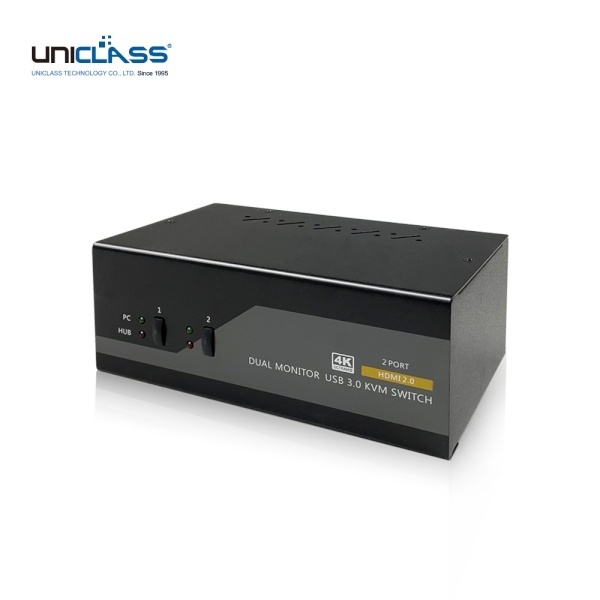 [Uniclass] 유니클래스 AI-532I [KVM 스위치/2:1/USB/케이블포함]