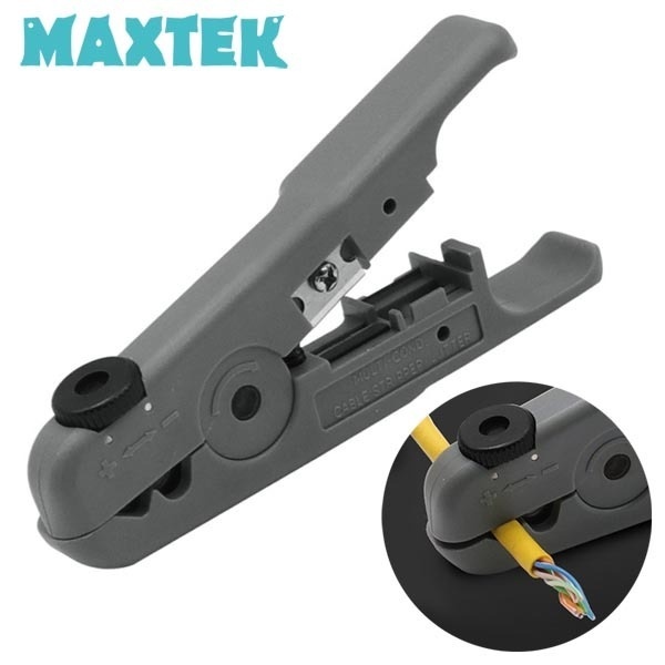 [MAXTEK] 맥스텍 UTP 피복 랜선 탈피기 스피커선 RJ-45 랜케이블 피복 스트리퍼 [MT615]