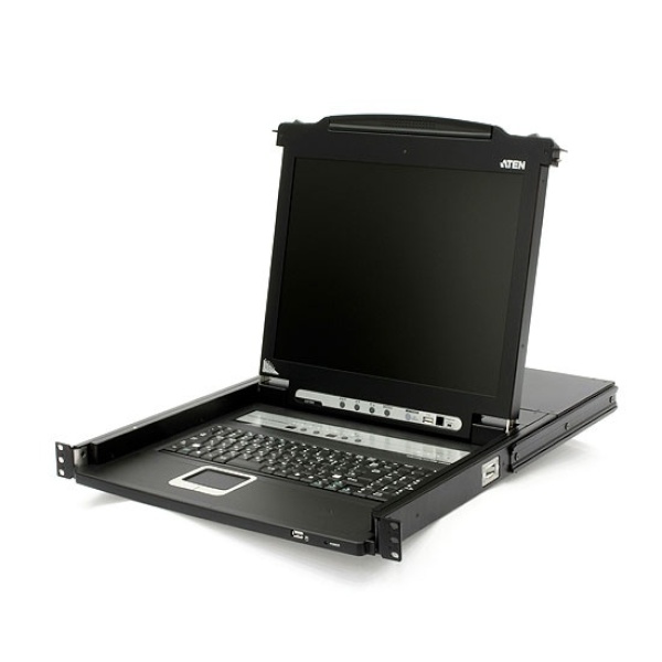 [ATEN] 에이텐 43.18cm LCD KVMP 스위치 16:1 USB허브  [CL5716M]