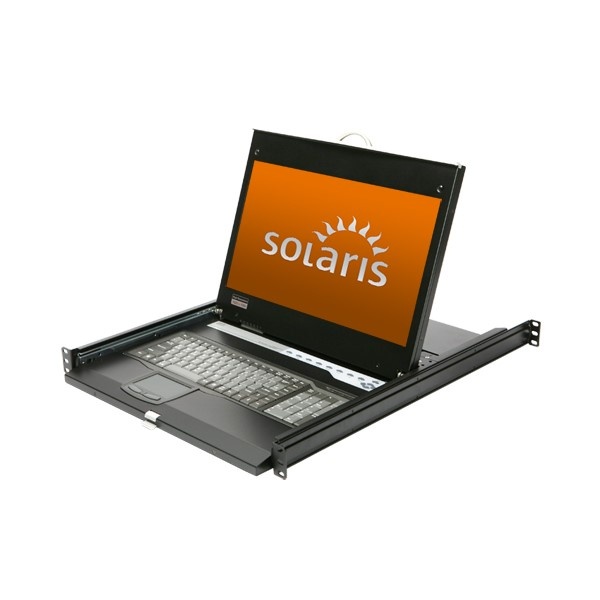 [REXTRON] 43.9cm 8포트 LCD KVM 스위치 [HWDSF-108D]