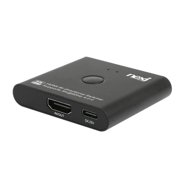 [NEXI] 넥시 NX-8KHD1221-BI/NX1487  [양방향 선택기/HDM2.1I/8K60HZ/오디오지원]