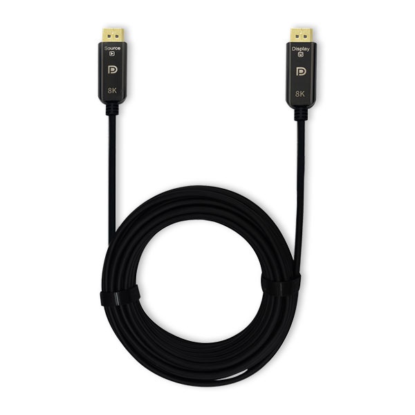 [MBF] DisplayPort 1.4 광케이블, 락킹 커넥터,  MBF-DPAOC2010 [10m]