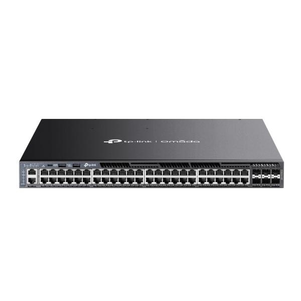 [TP-LINK] 티피링크 Omada SG6654XHP (스위칭허브/48포트/POE+/8SFP+/10G/L3 관리형)
